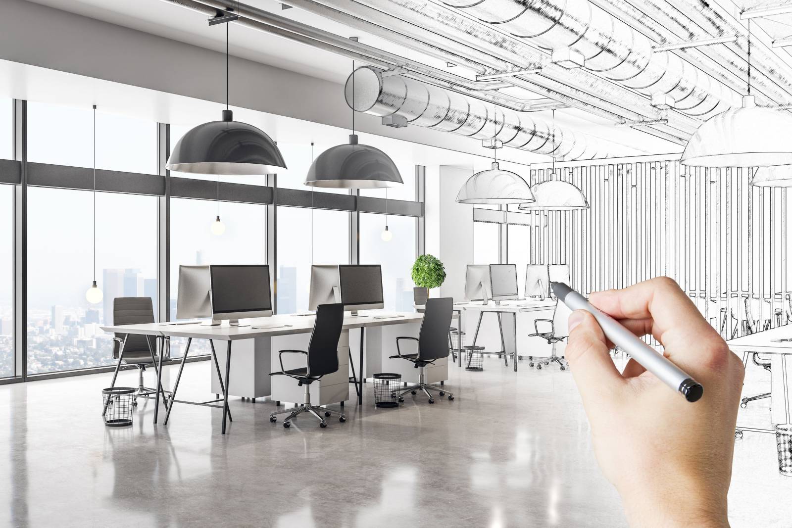 Aménagement et rénovation de bureaux à Lyon : Créez un environnement de travail moderne et fonctionnel