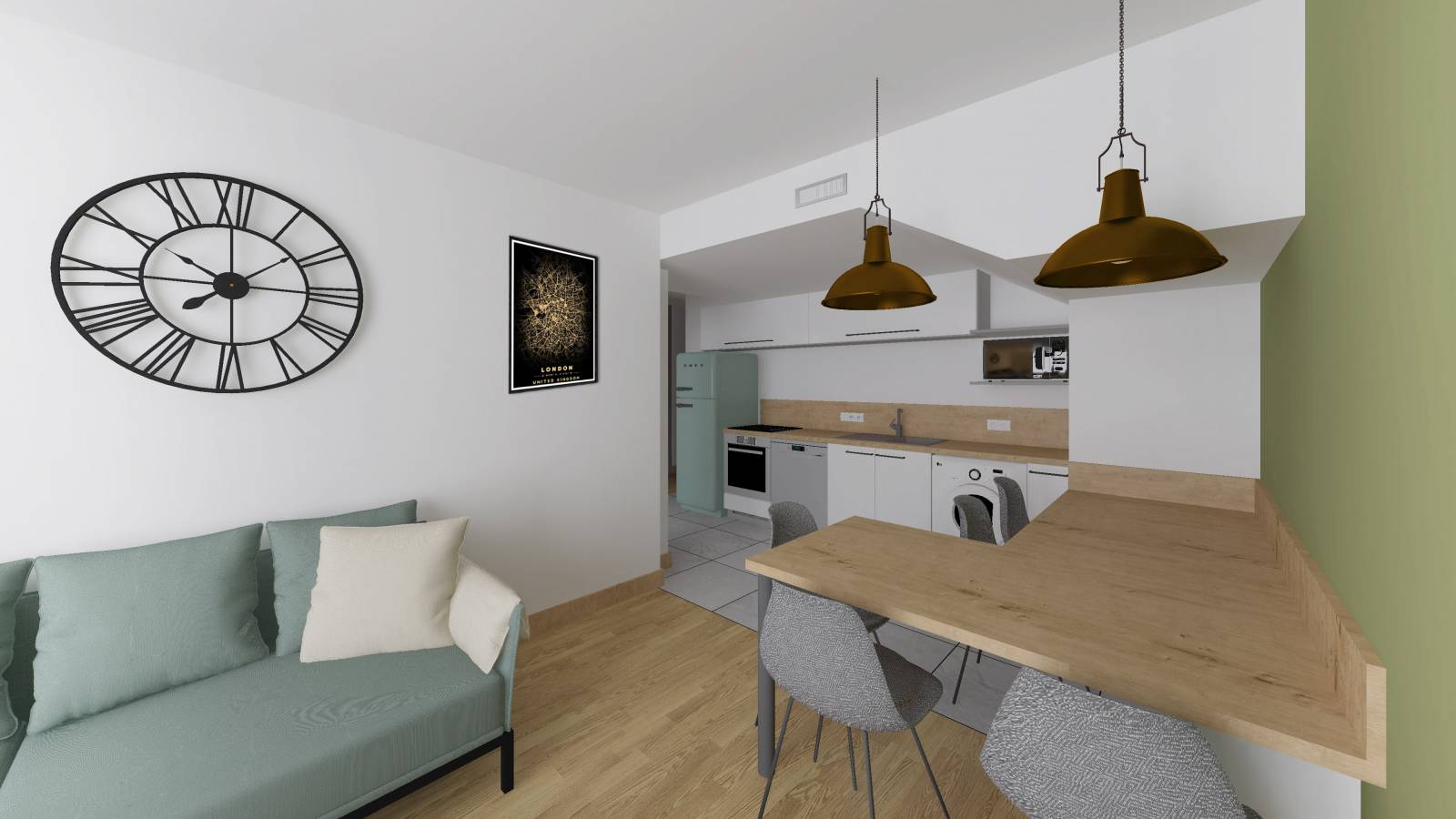 Réalisation d’un plan d’état des lieux et d’aménagement d’un appartement à Lyon