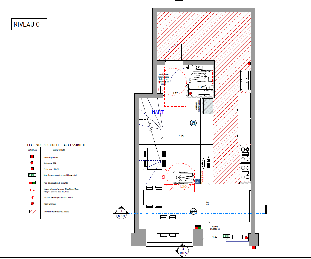 Autorisation de travaux pour un restaurant recevant du public (ERP) à Lyon : Dossier d’accessibilité, sécurité incendie et plans d’aménagement