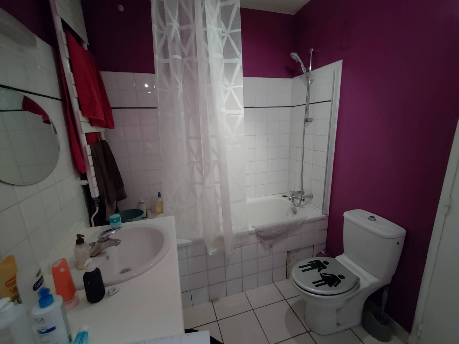 Rénovation complète d'une salle de bain moderne à Lyon