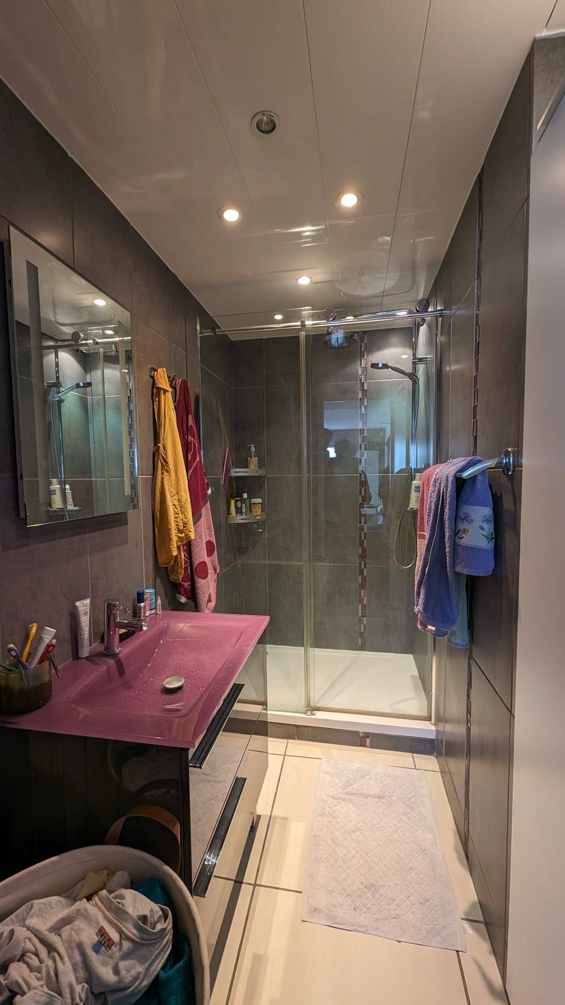 Rénovation d’une petite salle de bain à Lyon