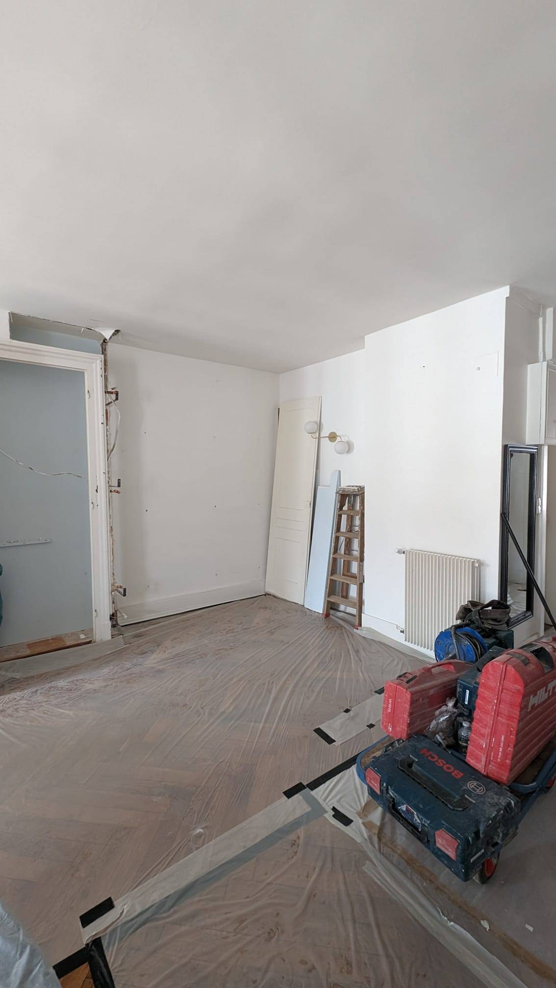 Rénovation d'une cuisine équipée à Lyon avant