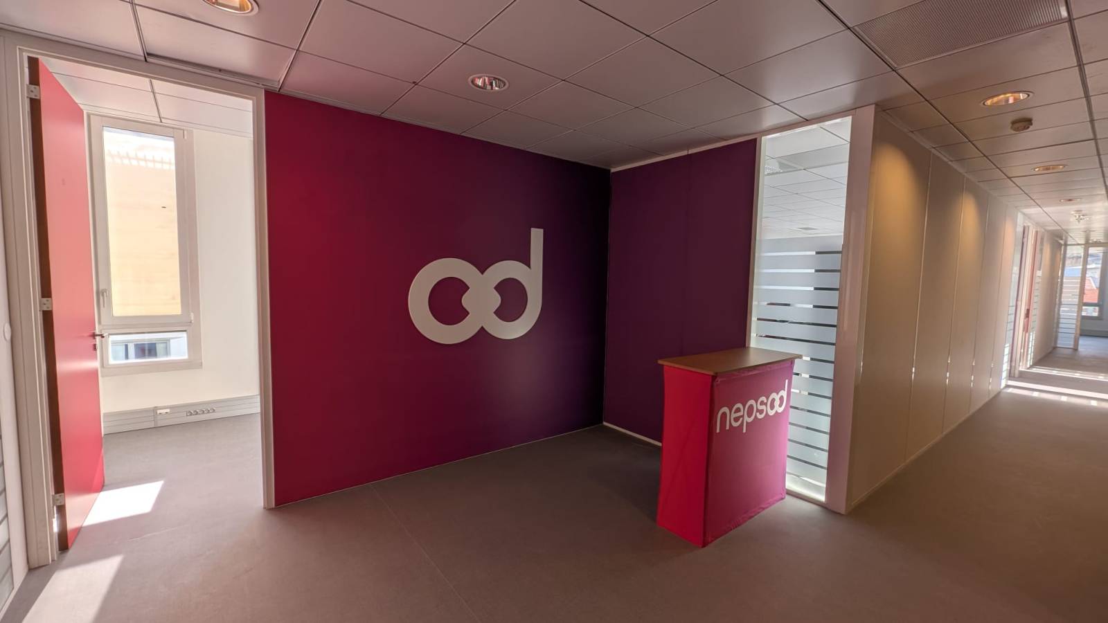 Rénovation d’un deuxième centre de formation avec un espace bureaux et cuisine à Lyon 9 (Vaise)