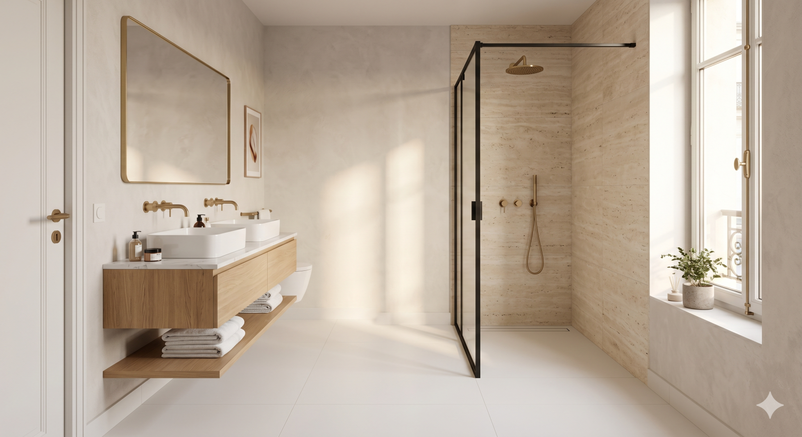 douche italienne sans receveur tassin