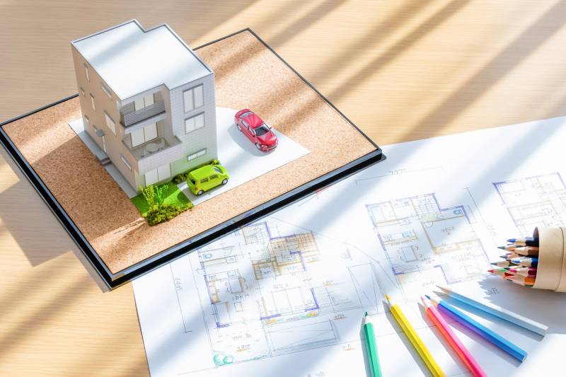 Permis de construire pour la division d'une maison en 2 duplex à Vienne