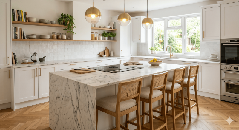 renovation-cuisine-ilot-central-charbonnieres-les-bains