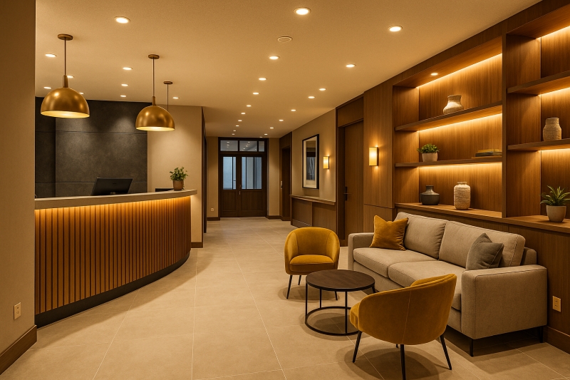 Rénovation d’hôtel à Lyon